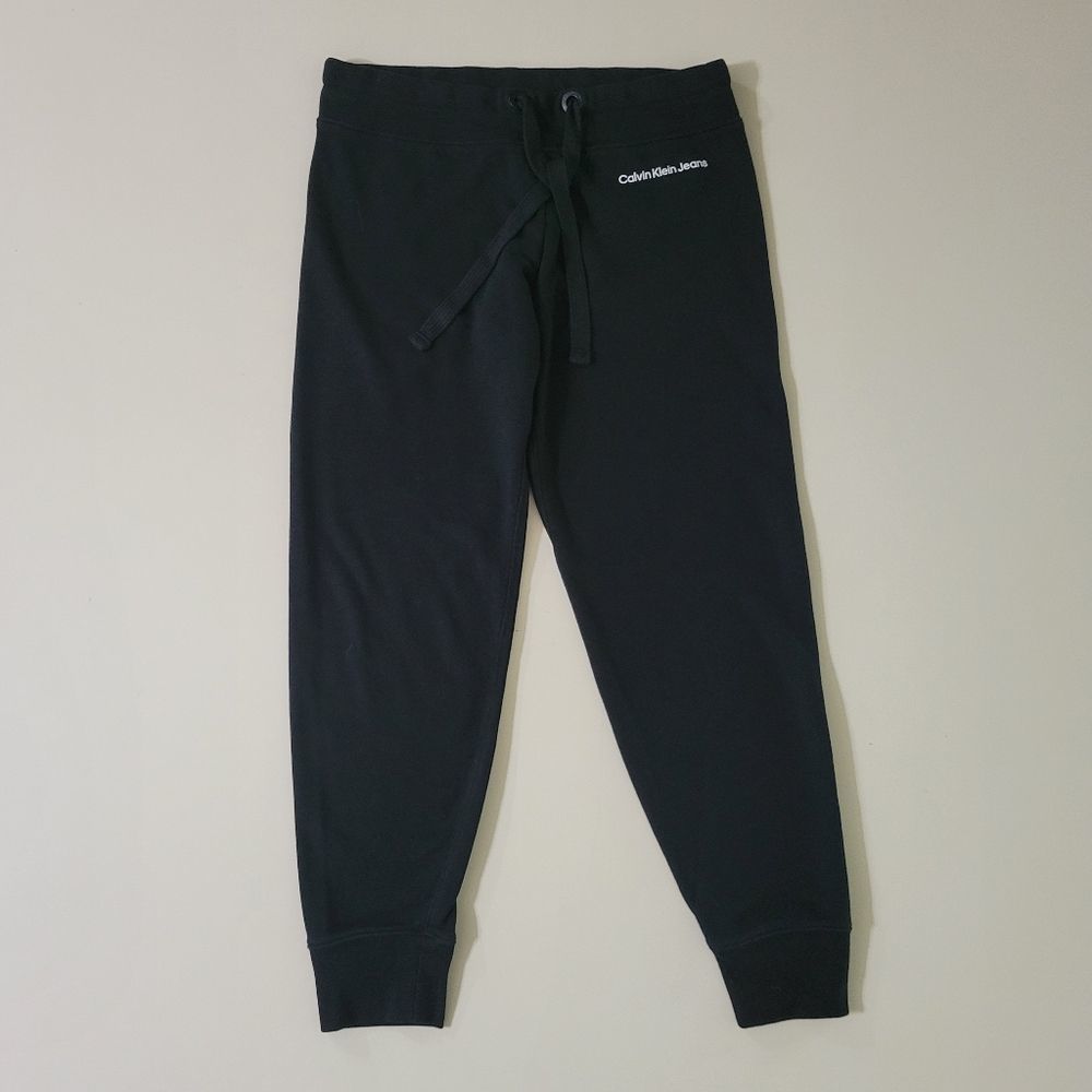 Calvin Klein Women's Black Sweatpant Joggers
